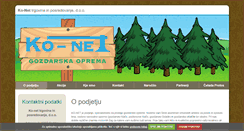 Desktop Screenshot of ko-net.si